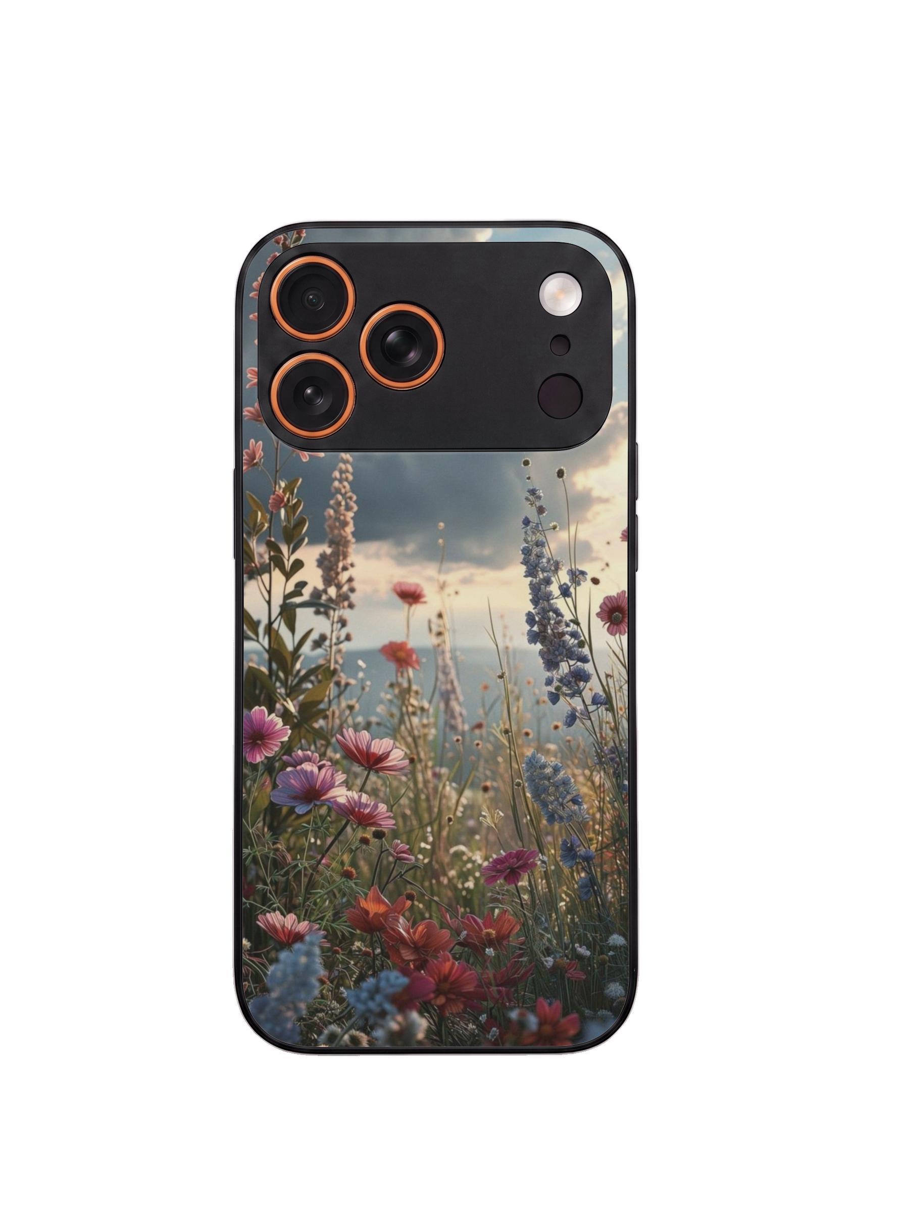 Bahçe Floral 09 — Kişiye Özel Telefon Kılıfı ön