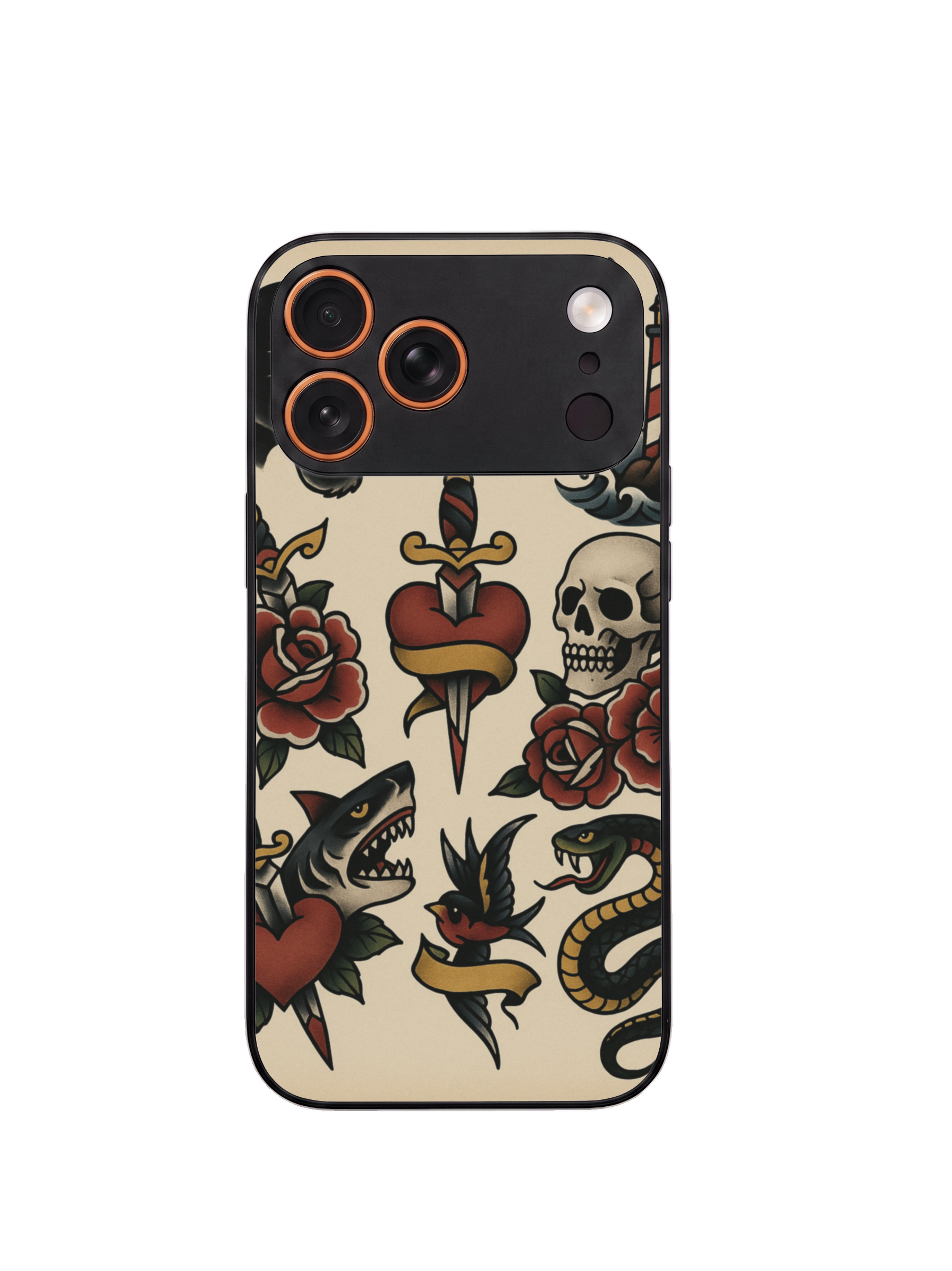 Dövme Tattoo 09 — Kişiye Özel Telefon Kılıfı ön